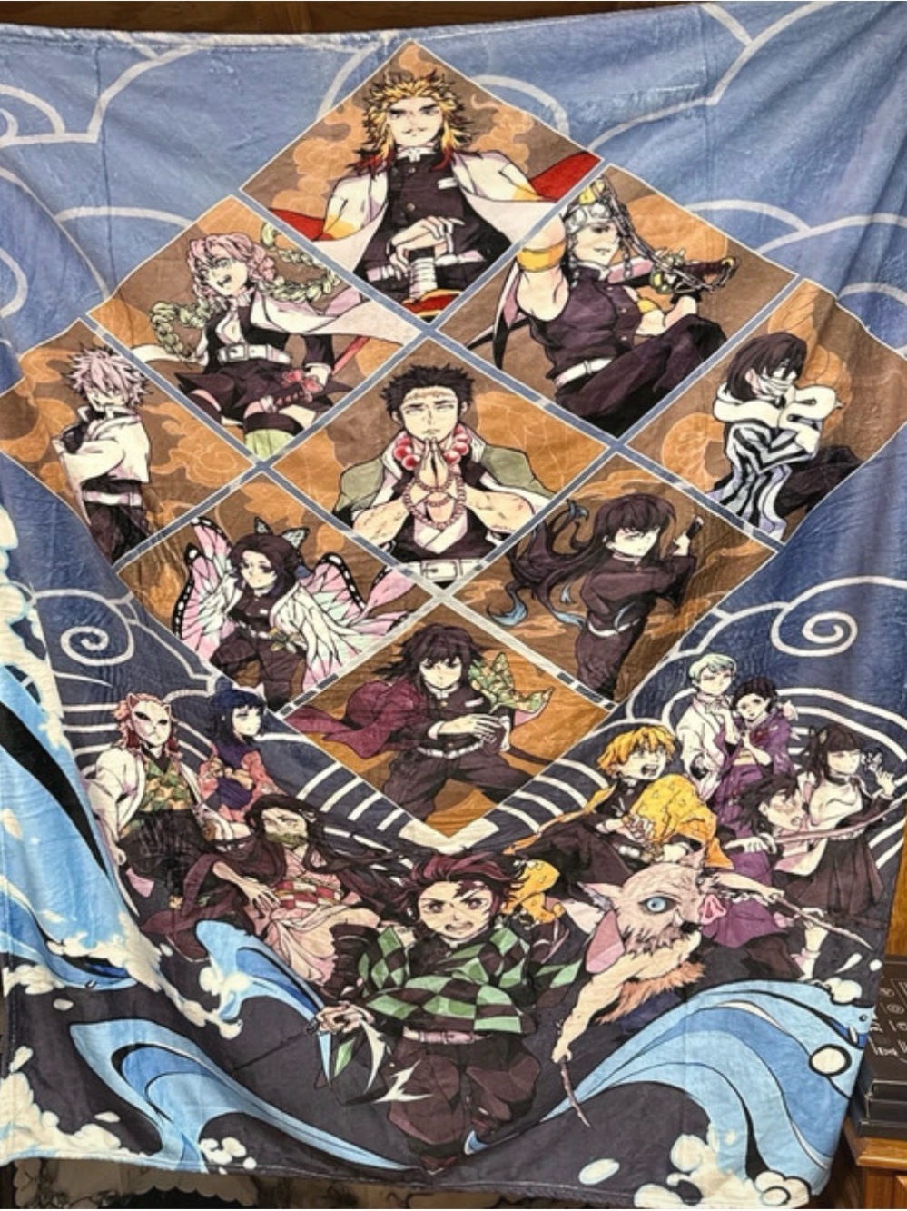60x50 Demon Slayer Blanket